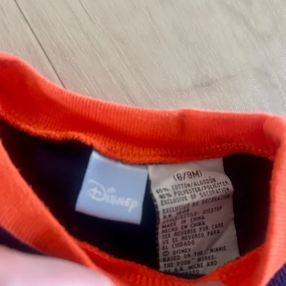 Vintage Y2K Winnie the Pooh Tigger shirt size 6/9 months - Picture 3 of 3